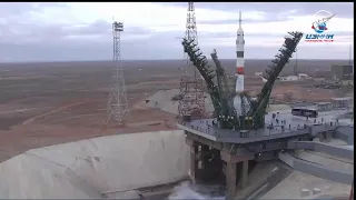 NASA astronaut Tracy Dyson launches on Soyuz rocket to ISS. 3-23-2024