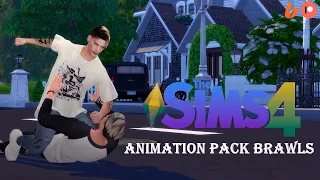 Sims 4 | Animation pack brawls (DOWNLOAD)