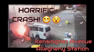 KENSINGTON AVENUE - ALLEGHENY STATION FATAL CRASH! 3 DEAD, DISMEMBERED AND DECAPITATED!