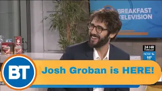 Josh Groban is HERE!