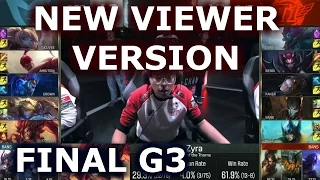 Samsung vs SK Telecom T1 Game 3 - New Viewer Stream | Grand Finals LoL S6 Worlds 2016