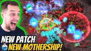 REWORKED MOTHERSHIP IS INSANE! | New Patch / Maps #2 StarCraft 2