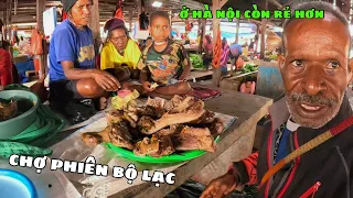 Tribal market in Papua - Prices here are not cheap at all