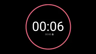 6 Second Countdown Timer / iPhone Timer Style