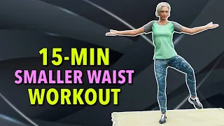 15-Min Smaller Waist Workout For Seniors Over 60s