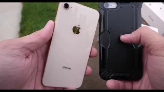 iPhone 8 Drop Test -  Does iPhone 8 Survived? Strongest Glass Ever Used On Any Smart Phone?