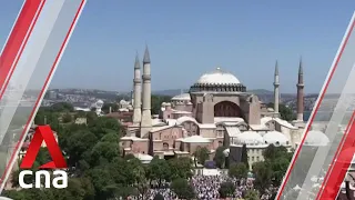 Istanbul's Hagia Sophia reopens as a mosque, Friday prayers held for first time in 86 years