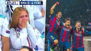 The Day Lionel Messi , Neymar & Luis Suarez made Real Madrid fans CRY