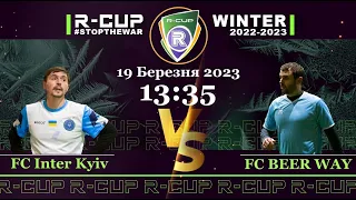 FC Inter Kyiv 4-0  FC BEER WAY R-CUP WINTER 22'23' #STOPTHEWAR в м. Києві