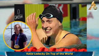 Katie Ledecky On Top of the World