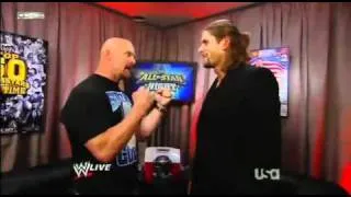 WWE Raw 6/13/11 CM Punk Meets Stone Cold Steve Austin