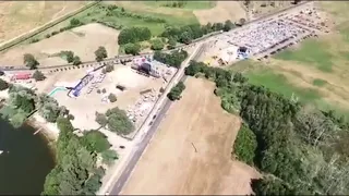 Beach party❤️ Trzcianka 🇵🇱Poland 2019 widok z helikoptera