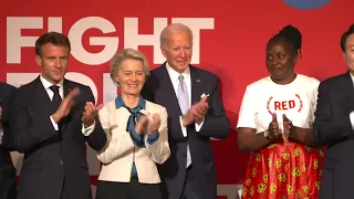 WATCH LIVE: President Biden delivers remarks at the Global Fund's Seventh Replenishment Conference