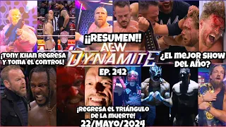 AEW Dynamite 22 Mayo 2024 | RESUMEN Y RESULTADOS