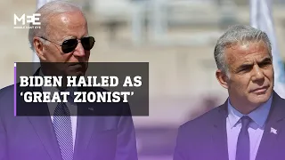 US President Biden hailed as 'great Zionist' by Israeli Prime Minister during Israel visit