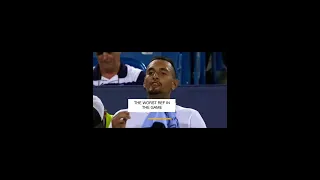 The Worst Ref In The Game -Kyrgios 2016 #shorts #medvedev #kyrgios