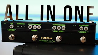SONICAKE Sonicbar ROCKSTAGE Multi-Effects Pedal // Demo