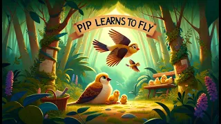 Pip Learns to Fly | Kid's Bed Time Stories | Fairy Tales