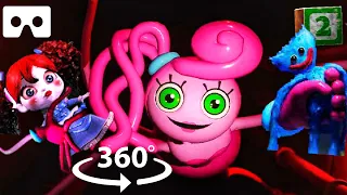 360° VR Poppy Playtime Chapter 2 Intro Gameplay | Virtual Reality Jumpscare