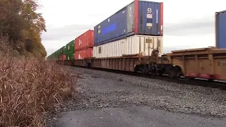 Eastbound UP Trails NS 24Z Short Intermodal Annville PA