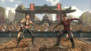 Mortal Kombat 9 - Sonya & Kitana Tag Team Ladder Gameplay Playthrough