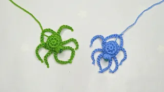 How to crochet a spider easily and simply in 15 minutes. Halloween amigurumi.