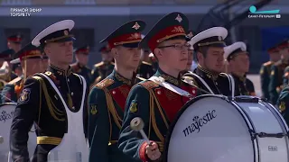 Parade of Victory. Russian drummers