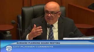 Burbank Planning Board Board Meeting - November 14, 2022