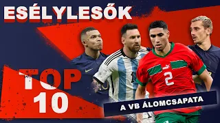 A Világbajnokság álomcsapata | Esélylesők TOP10 | S04E09 | Unibet