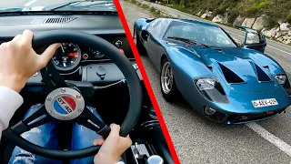 POV DRIVE In 1968 FORD GT40 MK1 !! INSANE SOUND (Continuation)