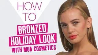 HOW TO | Get A Bronzed Holiday Makeup Look | MUA Cosmetics | Superdrug