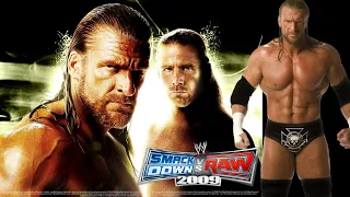 WWE SmackDown vs. Raw 2009 - Gameplay Walkthrough - Triple H Road To WrestleMania