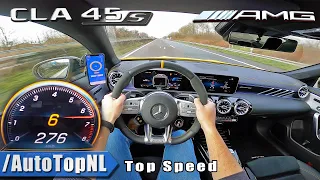 Mercedes-AMG CLA 45 S 4Matic+ | TOP SPEED on AUTOBAHN (NO SPEED LIMIT) by AutoTopNL