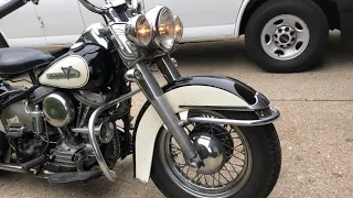 Harley Davidson 1956 FLH Walkaround