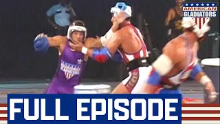 Oldest Male Contender Dominates The Competition | American Gladiators | Full Episode | S04E03