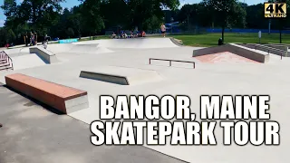 Bangor, Maine Skatepark Tour (Hayford Park)