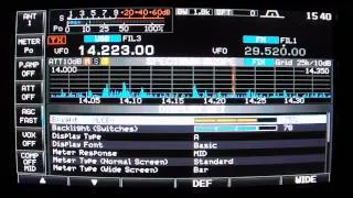 Icom 7600 vs 756ProIII (Part 3 The 7600 Menus)