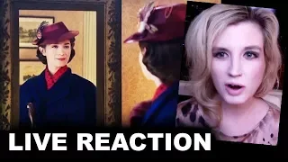 Mary Poppins Returns Teaser Trailer REACTION