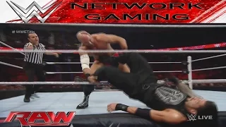 Roman Reigns vs Cesaro Full Match WWE RAW November 16, 2015