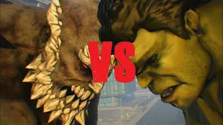 Just Fight #6: Doomsday Vs Hulk 3D Animation