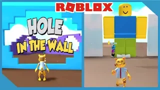 DON'T GET CRUSHED BY A WALL - ROBLOX HOLE IN THE WALL