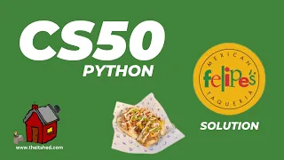 CS50 Python Felipe's Taqueria - Python