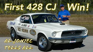 1968 Cobra Jet | Al Joniec Talks About His NHRA Winternationals Victory in CJ Mustang Debut!