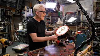 Adam Savage Repairs His 20-Year-Old Shop Sign!