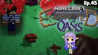 "KISSING TOADS W/ STACY" Minecraft Enchanted Oasis Ep 45