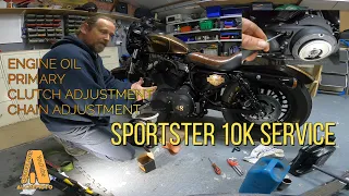 Harley Sportster 10k service