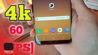 4K 60FPS ON Note 8 Galaxy S8 S8+ | Extra feature