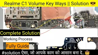 Realme C1 Volume Key Ways #c1