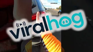 Biker Helps Stranded Driver || ViralHog