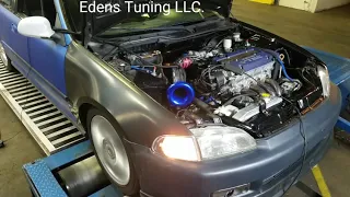 H23a Vtec EJ1 coupe on the dyno.